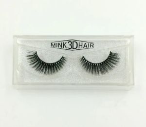 Hete make -up 3D mink wimpers wimpers rommelige oog lash extensie sexy wimper vol strip oog lashes door chemische vezel dhl verzending ll