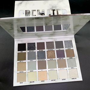 Palette de fards à paupières incinérés, 24 couleurs, ombre à paupières scintillante, nus métalliques mats, palette incinérée, cosmétiques Hot Star