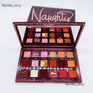 Palette de maquillage chaud Naughty Nude 18 Color Shadme Shimmer Shimmer Metallic Matte Nudes Fidadow High Quality Beauty Cosmetics 711