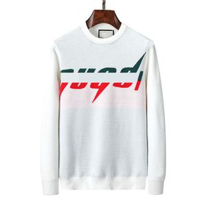 chandail chaud pour hommes polo Sweat-shirt hiver chandails classiques en tricot de coton Loisirs pull-over chaud pull-over design