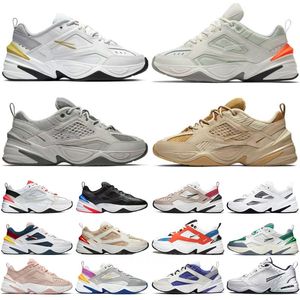 HOT MONARCHS de M2K Tekno Vader Sport Ru Schoenen Top kwaliteit Vrouwen Mannen Designer Zapatillas Wit Sport Trainers Sneakers