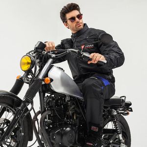 Veste de Moto chaude veste d'équitation de Moto coupe-vent Moto équipement de protection complet du corps armure automne hiver vêtements de Moto