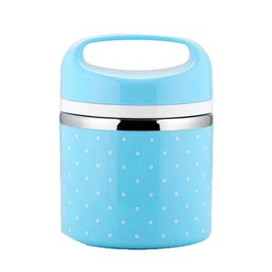 Hot Multifunction123 Layer Stainless SteelPP Bento Lunch Box Aislamiento Contenedores de alimentos A prueba de fugas Portable Warming Lunch Box 201015