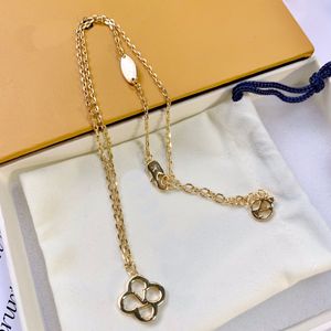 Hot ketting teller goud materiaal ontwerp uniek retro avant-garde ketting schoonheid moet authentiek verpakking ketting sieraden cadeau zijn