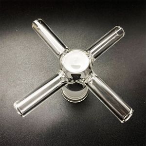 18mm vrouwelijke glazen waterpijp adapter stuk mondstuk voor verdamper waterpistool vapexhale slang