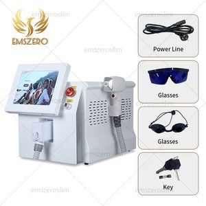 HOT New American 2000W 808 Diod Laser 3 longueur d'onde Ice Platinum Hair Removal 755nm 808nm 1064nm Diode Laser Hair Removal Equipment Instrument de beauté portable