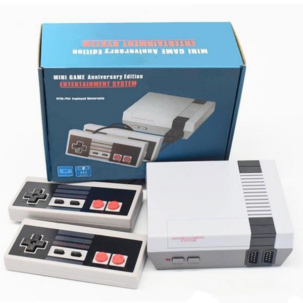 Hot New Arrival Mini TV peut stocker 620Game Console Video Handheld pour les consoles de jeux NES avec des boîtes de vente au détail dhl