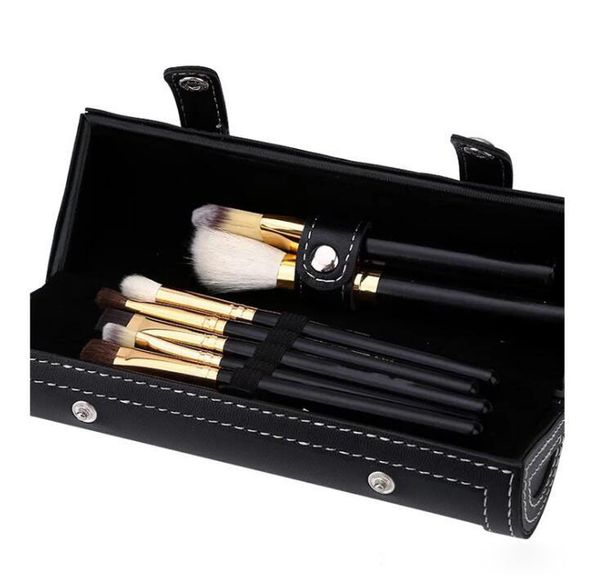 Hot New Brand M Barrel kit pennelli per trucco MAKE UP marche Set di pennelli da 9 pezzi con specchio