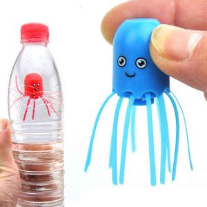 Hot Nieuwe Leuke Grappige Speelgoed Magical Magic Smile Jellyfish Float Science Toy Gift voor kinderen Kinderen Willekeurig G220223