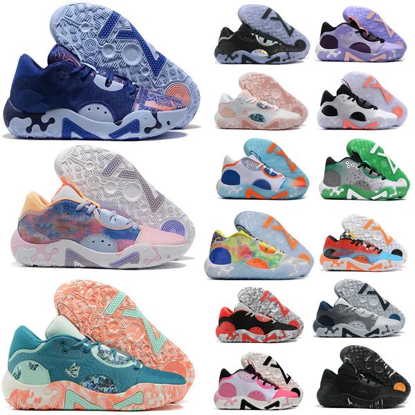 Chaud nouveau PG 6 PE 6S hommes femmes chaussures de basket-ball Apollo Missions nasa ventes PG6 sport baskets taille US5.5-12