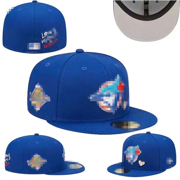 Hot nouveaux chapeaux ajustés chapeau Snapbacks casquettes de basket-ball réglables toutes les équipes unisexe sports de plein air broderie coton plat casquette de soleil fermée taille de commande de mélange 7-8 G-19