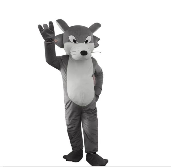 Hot new Grey Elephant Costume De Mascotte Top Cartoon Anime thème personnage Carnaval Unisexe Adultes Taille De Noël Fête D'anniversaire En Plein Air Outfit Costume