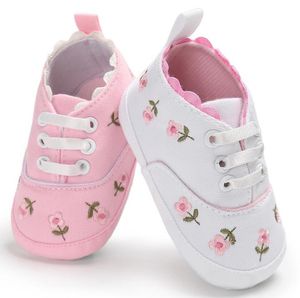 HOT New Kids First Walkers Sport Bebés Zapatos casuales Niños Zapatillas de deporte antideslizantes para niños pequeños de fondo suave Bebé Niños Niñas zapatos A06