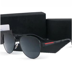 Hot Nieuwe luxe Ovale zonnebril voor mannen designer zomer tinten gepolariseerde brillen zwarte vintage oversized zonnebril van vrouwen mannelijke zonnebril met doos 4021