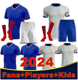 2024 Franse DEMBELE BenzEMA TCHOUAMENI Jongensvoetbal Jersey Maillot de Foot Francia enfant kinderkit 2 sterren MBAPPE2024 25 voetbal FRANS shirt Jerseys