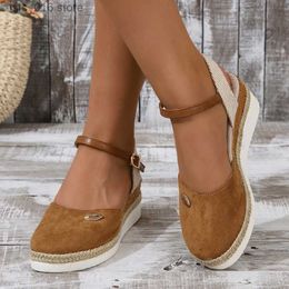 Hot New Sandals 2024 Chaussures Robe Summer Womens Selling Hollow Buckle Gladiator Designer Cende Classic Metal Decoration Plateforme Pumps 36 ~ 43 T230828 949