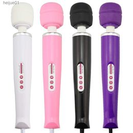Hot Nieuwe Bedrade Vibrator Speeltjes voor Vrouw Krachtige AV Toverstaf Vibrators voor Vrouwen Grote Dildo Clitoris Stimulator volwassen L230518