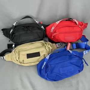 Gratis verzending Hot Nieuwe Damesmode Nylon Heuptas Mannen Casual Riem Zakken Rits Borst Fanny Pack Heren Bumbag Crossbody Sport Fannypacks Voor