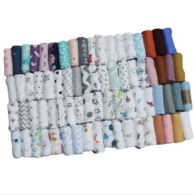Heiße Decke für Neugeborene aus 100 % Baumwolle, 2-lagig, Baby-Badetücher, Säuglings-Cartoon-Tier-Musselin-Wickeldecke für Kleinkinder, 120 x 120 cm, 47-Stil