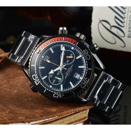 Hot OM Heren Watch Classic Fusion Series High-End Men's Quartz Watch Multifunctionele timing