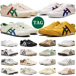 Men Women Mexico 66 schoenen Witblauw Berk Zwart Rust Rood Bruine Groene havermoutheren Trainer