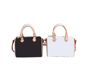 Hot originele hoge kwaliteit designer tassen portemonnees snelheid y handtassen leer zwart-wit veelkleurige schoudertas crossbody mini tas vrij schip