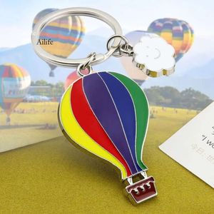 Hot Party Favor Ballon Air Bague clé Keychain pour femmes Accessoires de sacs à main