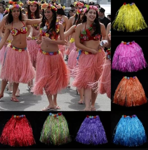 Hot Party Herbe Jupe Femmes Mode Hawaii Dance Show Performance Jupes Bar Club Performance Hula Jupe C1122