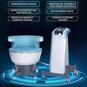 Instrumento adelgazante para reparación de músculos del suelo pélvico caliente Tratamiento de reparación posparto Silla EMS Equipo de belleza Hiemt para estiramiento vaginal