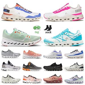 Felroze Authentieke On Cloud Hardloopschoenen Nova Roze En Wit Z5 Cyan Surfer Creek Wit Monster Paars Swift Vista X 3 Runner 5 Heren Dames Sneaker Tennisschoen Trainer