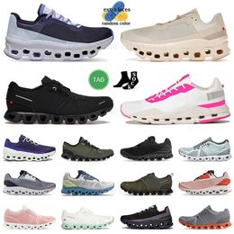 Nova Hot Pink Pink Og Cloud Run Shoes Hombre para hombres 5 x3 Cloudswift CloudMonster Moon Fawn Black and White Swift 3 Ultra Flyer Monster Stratus Bess Stratus Tennis Tennis