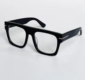 Hete populaire designer mode -zonnebrillen frames voor mannen en vrouwen 0711 dames vierkant van topkwaliteit dames heren frame aanpasbaar recept met originele kast