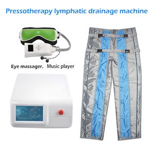 Hot Prefessional Pressotherapy Machine de drainage lymphatique Body Wrap Amincissant la pression d'air Masseur Détoxifiant Body Shaping Machines