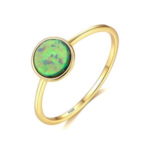 Hot Retro Ring S925 Sterling Silver Opal Brand Ring Populair in Europa en Amerika Vrouwen vergulde 18k goud high -end ringen sieraden Valentijnsdag moederdag cadeau spc