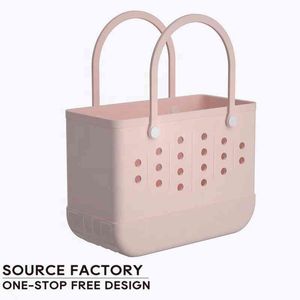 Sal Ladi – sacs à main imperméables pour femmes, fourre-tout EVA, grand panier de courses, sac de plage en Silicone, offre spéciale