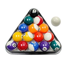 Vente chaude 1.8 / 2 / 2,5 pouces en plastique Pool Ball Billard Billard Triangle Rack Game Game Snooker Billard Accessoires
