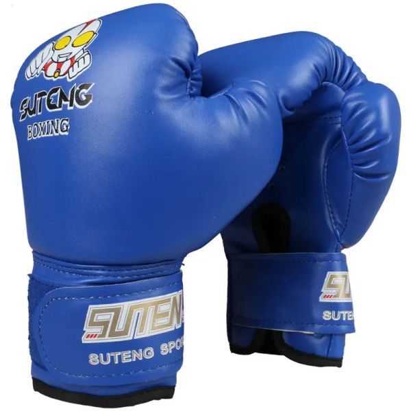 Vente chaude 1 paire Kids Gift Children Kickboxing Kick Box Training Punching Sandbag Sports Fighting Gloves MMA Boxing Glove