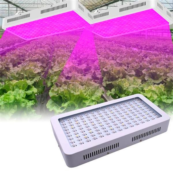 el blanco de intensidad alta de 1500W LED crece la lámpara dual del crecimiento vegetal del espectro LED de los microprocesadores