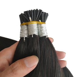 Offre spéciale 16 18 20 22 bâton de kératine i tip extensions de cheveux humains remy 200g 1g s 100 extension de cheveux indiens