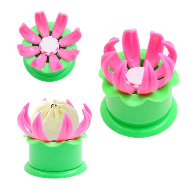 Offre spéciale 1 pièces pâtisserie tarte vapeur chignon boulette fabricant moule moule outil de bricolage petits pains cuits à la vapeur chignon farci faisant moule