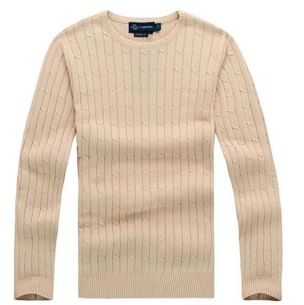 Vente chaude nouvelle haute qualité mile wile polo marque pull torsadé pour hommes pull en coton pull pull pull petit jeu de cheval