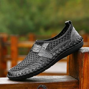 Offre spéciale-2019 nouvelles sandales d'été respirantes pour hommes sandales gladiateur en cuir chaussures décontractées hommes Sapatos Para Hombre