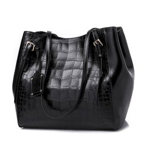 Offre spéciale 2020 ventes chaudes femmes mode sac à main sacs à bandoulière nouveau sac à main couleur unie Crocodile sac fourre-tout sacs de créateur