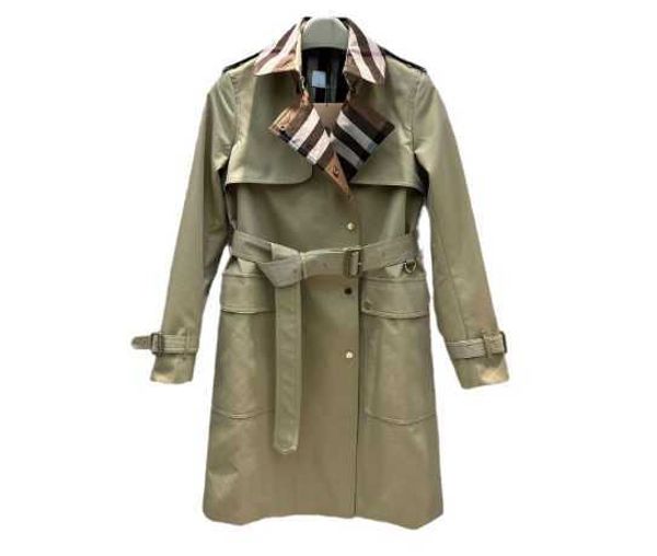 Offre spéciale 2023 veste manteaux pour femmes vent ouvert et fermé bouton conception Trench manteau femmes manteaux dames vestes