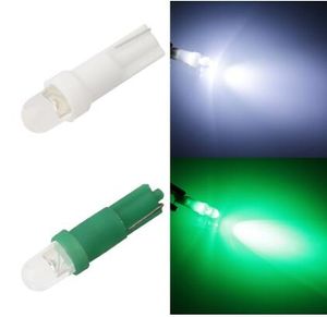 Offre spéciale 20 pièces 12V voiture intérieur lampe T5 Led tableau de bord cale LED voiture lumière T5 ampoule Led jaune bleu vert rouge blanc