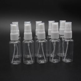 Hot Koop 30ml Lege Pet Plastic Spray Flessen Kleine Spray Fles Travel Transparent Plastic Parfum Atomizers voor Make-up Tool