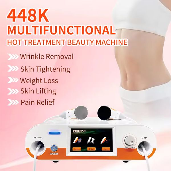 Gran oferta, controlador de temperatura de 448k, máquina para fisioterapia con cuchillo Fascia a través del calor para aliviar la fatiga, máquina de belleza de 448k