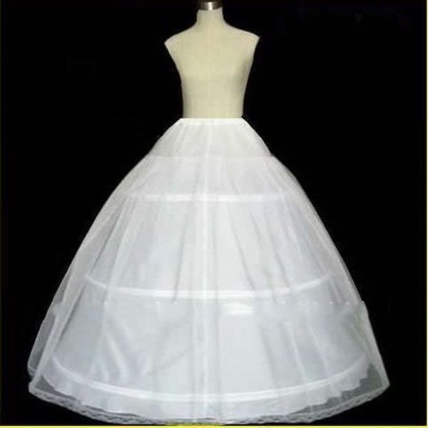 Vente chaude 50% de réduction 3 Bouche à balle Bone Full Crinoline jupon jupe jupe de mariage Slip Nouveau H-03 283E