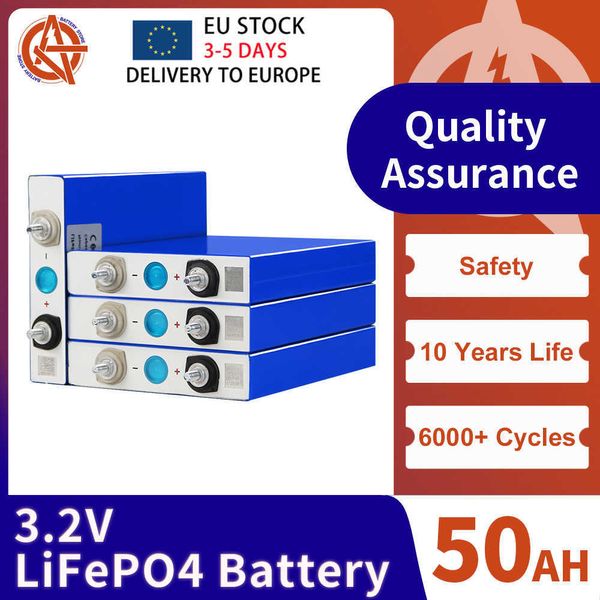 Offre spéciale 50AH Lifepo4 batterie toute nouvelle batterie Rechargeable au Lithium fer Phosphate bricolage 12 V 24 V 48 V RV EV bateau système solaire