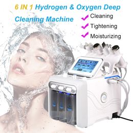 6 in 1 Gezichtsverzorging Machine RF Skin Rejuvenaiton Microdermabrasie Hydro Dermabrasie Bio-Lifting Rimpel Removal Spa Machine